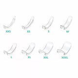 8Pcs Clear Ring Size Adjuster Set for Loose Rings 