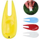 10pcs Golf Plastic Divot Repair Mimed Colour Sport Tool Marker Gole Tees
