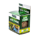 2PCE Garden Greens Garden Twine Jute Versatile Organic Gentle 50m x 2mm
