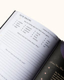 DREAMY MOONS 2025 YEAR OF GROWTH BOOK - BLACK