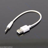 2PK USB Charger DATA SYNC Cable For Apple iPod Shuffle 3rd 4th 5th Gen