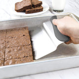 Bench Scraper Tovolo Stainless Steel Charcoal Cutting Dividing Dough Baked