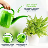 2PCE Watering Can Plastic Lightweight Portable Indoor Plants Garden Greens 1.5L