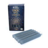 Pack of 20 Candle Magic Spell WISDOM Candles Rituals - Grey