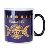 Pentacle Adorable Giant Mug Golden Moon Phase Icons Holds Approx 900mL