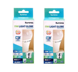 2PK LED Light Bulb Cool White Bayonet B22 Energy Saving 11W Light Globe