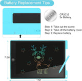 12 Inch LCD Writing Tablet Gifts for Kids Toys Drawing Pads Doodle Board Travel