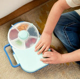 GoBe Snack Spinner Lunchbox Kids Snack Spinner Combo Bento Box - Blueberry Blue