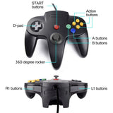 1 pc Classic Game Controller Gamepad Joystick for Nintendo 64 N64 System