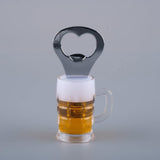 6PK Beer Mug Shaped Bottle Opener with Magnet Bottle Opener Assorted
