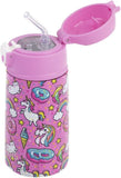 Oasis Double Wall Insulated Kids Drink Bottle Stainless Steel 400ml Unicorn