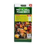 4PK Floral Foam Wet Brick Flower Arrangements Garden Greens22.5cm x 10.5cm x 7cm