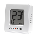 Acurite Compact Indoor Digital Thermometer Home Temperature Wall Mounted
