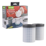 Tovolo Freeze & Squeeze Mini Ice Cube Maker 2pc Set Silicone Cubes Maker