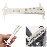 1pc 3In1 Bike Chain Wear Indicator Chain Checker Ruler Portable Caliper Cycling