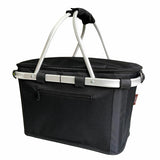 Sachi Insulated Carry Basket with Lid - Black