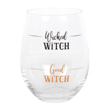 Wicked Witch Stemless Wine Glass Kitchen Decor Gift