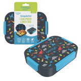 Bentgo Kids Snap & Go Lunch Box With Divider Container Leak-Proof - Dinosaur