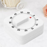 Kitchen Timer Egg Square Shaped Kitchen Cooking Timer Mechanical Alarm 60Min