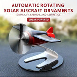 Solar Aircraft Airplane Creative Men's Car Decoration Car Interior Accessories