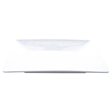 6PCE Melamine Plates Square Lightweight Durable Strong Home Master 25cm