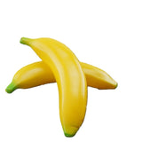 10x Artificial Fruit Banana Lifelike Fake Home Party Wedding Bar Kitchen DIY