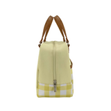 Lunch Bag Tote Insulated Cali Lunch Storage Container Daffodil Gingham Yellow
