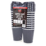 40pcs Cofee Cups With Lids  Paper Cup Drinkware Coffee Rippled Takeaway - 350ml