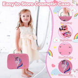 Kids Makeup Sets, Washable Makeup Kit Toys for Girls 5-8, Little Girls Real Make