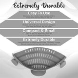 Strainer and Pasta Adjustable Silicone Clip on for Pots Pans Bowls Kitchen