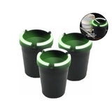 3PCE Ashtray Butt Bucket Glow In The Dark Strong And Durable Home Master