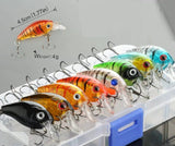 9x Fishing Lures Set for Bream, Bass, Trout & More – 4.5cm
