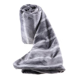 Pet Blanket Flannel Fleece Grey Soft Plush Highly Breathable Dog - 130cm x 160cm