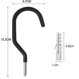 4PCS Garage Storage Rack Bike Bicycle Hooks Hanger Hook Mount Stand Wall Mounted