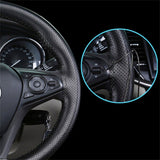 Breathable Anti-slip Universal 38cm PU Leather DIY Car Steering Wheel Cover