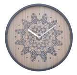 Home Wall Clock Mandala Boho Hanging Lovely Boho Decoration Home Decor MDF Gift