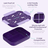 Bentgo Kids Snap & Go Lunch Box With Divider Container Leak-Proof - Unicorn