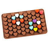 1pc Love Heart Silicone Mould Chocolate Mold Candy Gummy Maker Jelly Tray
