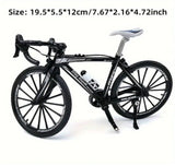 Bicycle Simulation Alloy Model Ornament Mini Bicycle Toy Gifts Collection Model