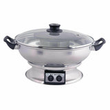 Copy of Teppanyaki 1350W 5L Steam Boat Electric Hot Pot w/600W Removable BBQ Grill