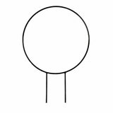 2pcs Metal Garden Trellis Climbing Plants Flower Plant Holder Heart Round Shaped