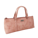 Sachi Wine Purse - Faux Leather Blush