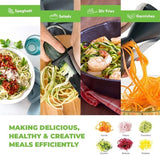 1PC Home Master  Spiral Vegetable Slicer Julienne Sizes Easy Twist 13 x 6.5cm