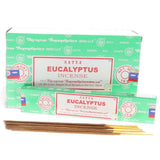 Satya Eucalyptus Incense Sticks Aroma Relaxation Fragrance 15g x 12 Packet