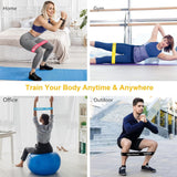 Set of 5 Resistance Bands Resistance Fitness Exercise Loop Band Gym Yoga