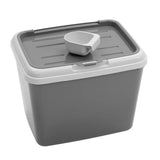 Paws & Claw W/Scoop Pet Dry Food Storer Bin Storage Container 52.5x43cm 60L Grey
