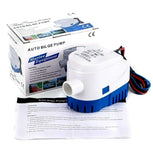1100GPH 12V Submersible Boat Marine Automatic Bilge Pump Electric Float Switch