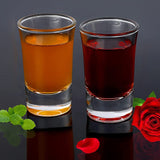 36pcs Clear Heavy Base Shot Glasses Whiskey Glass Set Barware Bar Drink 40ml