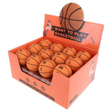 4x Super Handball Basketball High Bounce 6cm Diameter Playtime Endless Orange