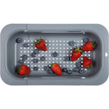 1PK Wiltshire Expandable Multi-Purpose Kitchen Sink Strainer Collander Basket